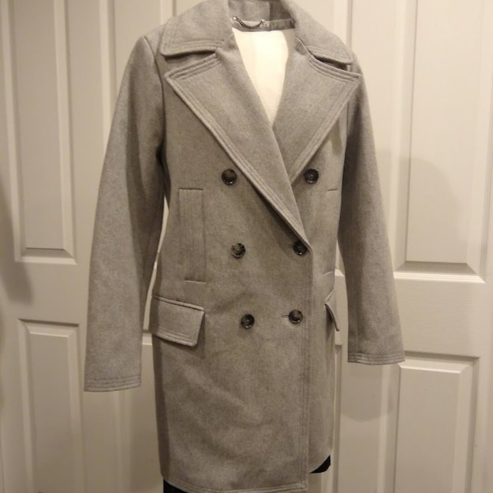 Banana Republic Heavy Wool Blend Coat size Small